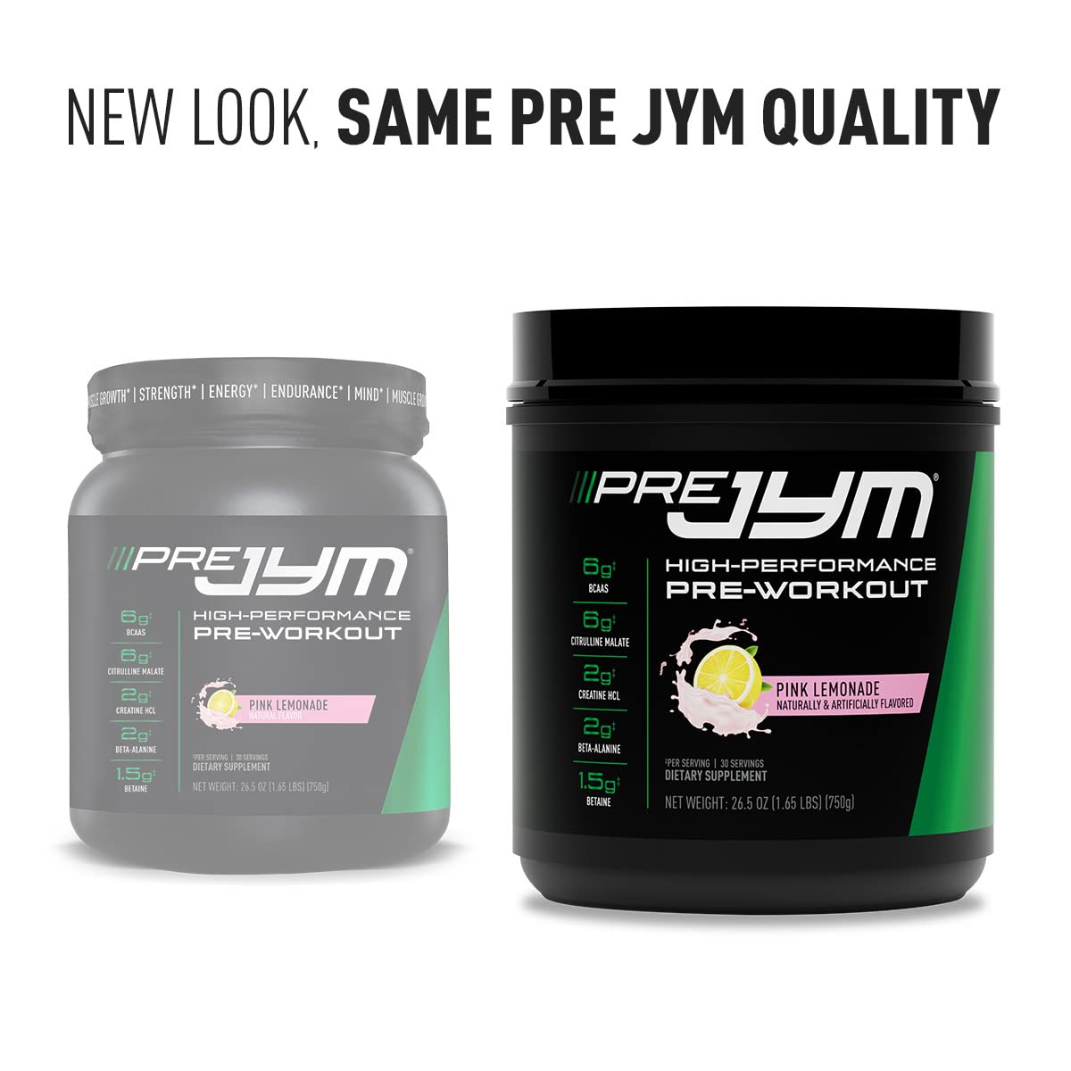 JYM Supplement Science Pre JYM Strawberry Kiwi Pre Workout Powder - BCAAs, Nootropics, Creatine HCI, Citrulline, Beta-Alanine, Betaine, Taurine, Huperzine 30 Servings Nirvana Guru