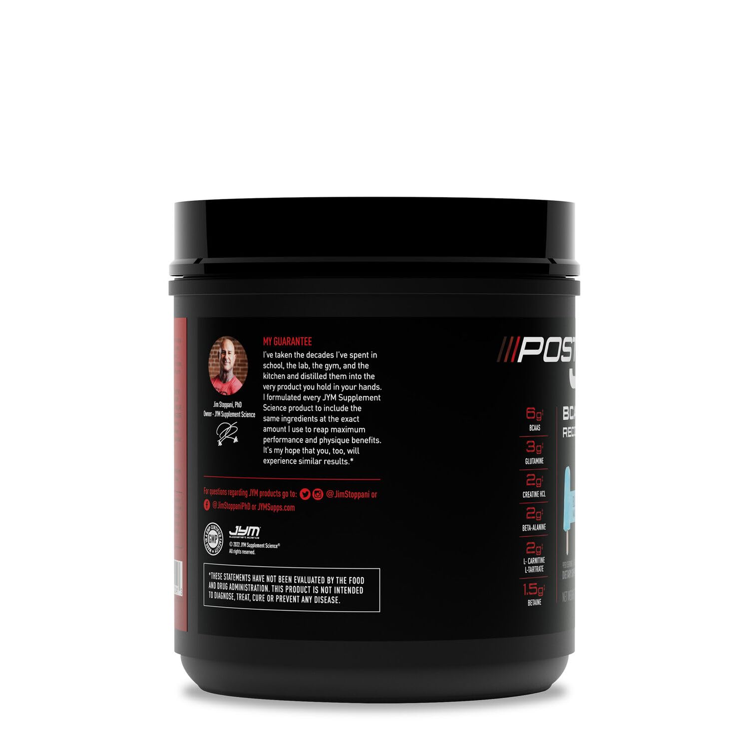 JYM Supplement Science Post JYM Active Matrix Mandarin Orange Amino Recovery Powder Pure Creatine HCL, BCAA’s, Glutamine, Carnitine, Betaine, Taurine for Strength, Repair, Performance 30 Servings Nirvana Guru