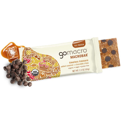 Gomacro, Nutrition Bar Oatmeal Chocolate Chip Organic 12 Count, 2.3 Ounce