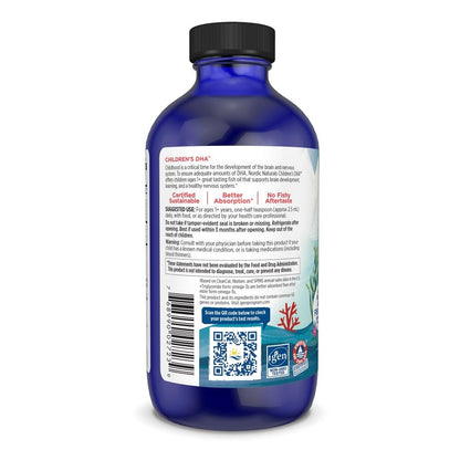 Nordic Naturals Children’s DHA, Strawberry - 16 oz for Kids - 530 mg Omega-3 with EPA & DHA - Brain Development & Function - Non-GMO - 192 Servings - Nirvana Guru