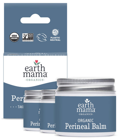 Earth Mama Postpartum Recovery Kit, Take Care Down There® Trifecta with Organic Perineal Balm, Sitz Bath & Herbal Peri Spray, 3-Piece Set Nirvana Guru