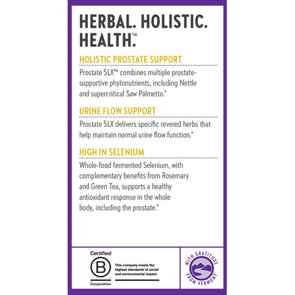 New Chapter Prostate Supplement - Prostate 5LX™ with Clinical Strength Saw Palmetto + Fermented Selenium for Men’s Wellness - 180 ct Vegetarian Capsule - Nirvana Guru
