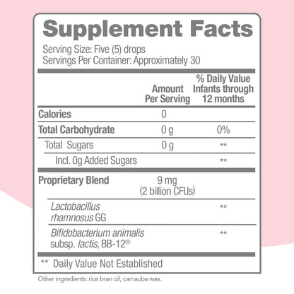 Culturelle Baby Digestive Calm & Comfort Probiotic (Age 0-12 Mos) 8.5Ml, Helps Periodic Colic, Gas, Fussiness, Crying & Digestive Upset In Infants & Newborns, Vegan Non-Gmo Gluten-Free, 1 Mos. Supply Nirvana Guru