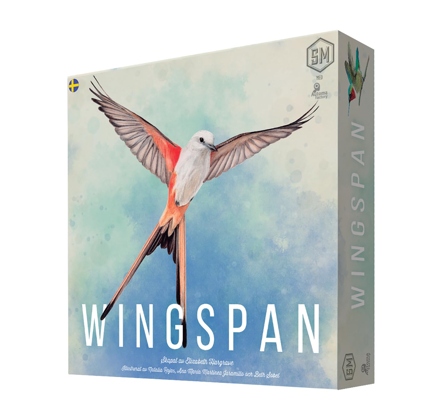 Stonemaier Games: Wingspan (Base Game) by Elizabeth Hargrave | A Relaxing, Award-Winning Strategy Board Game About Birds for Adults and Family | 1-5 Players, 70 Mins, Ages 14+ Nirvana Guru