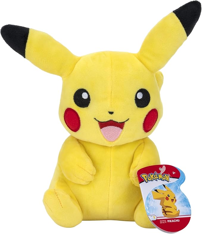 Pokémon Pikachu Plush - 8-Inch Soft Plush with Authentic Details nirvanaguru
