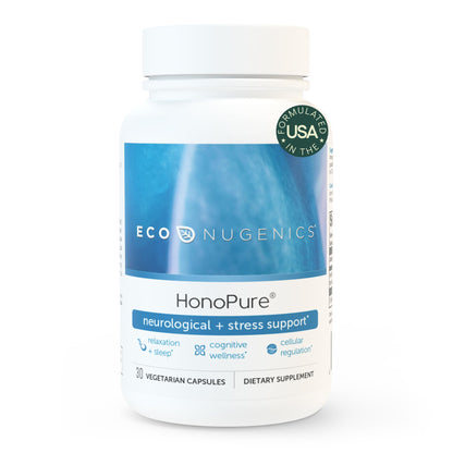 EcoNugenics – HonoPure – 120 Capsules | Professionally Formulated with 98% Pure Honokiol | Supports Cellular, Neurological & Cognitive Health | Safe, Effective & Highly Regarded Antioxidant - Nirvana Guru