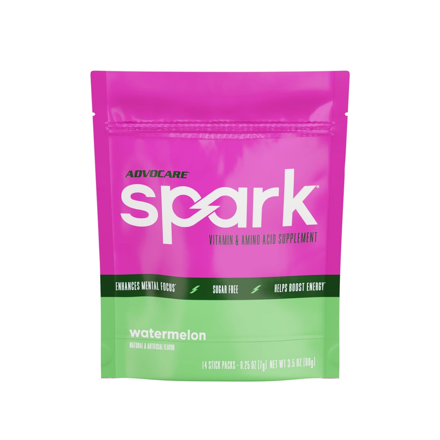 AdvoCare Spark Vitamin & Amino Acid Supplement - Focus & Energy Drink Powder Mix with Vitamin A, B-6, C & E - Also Includes L-Carnitine & L-Tyrosine - Fruit Punch - 10.5 oz Nirvana Guru