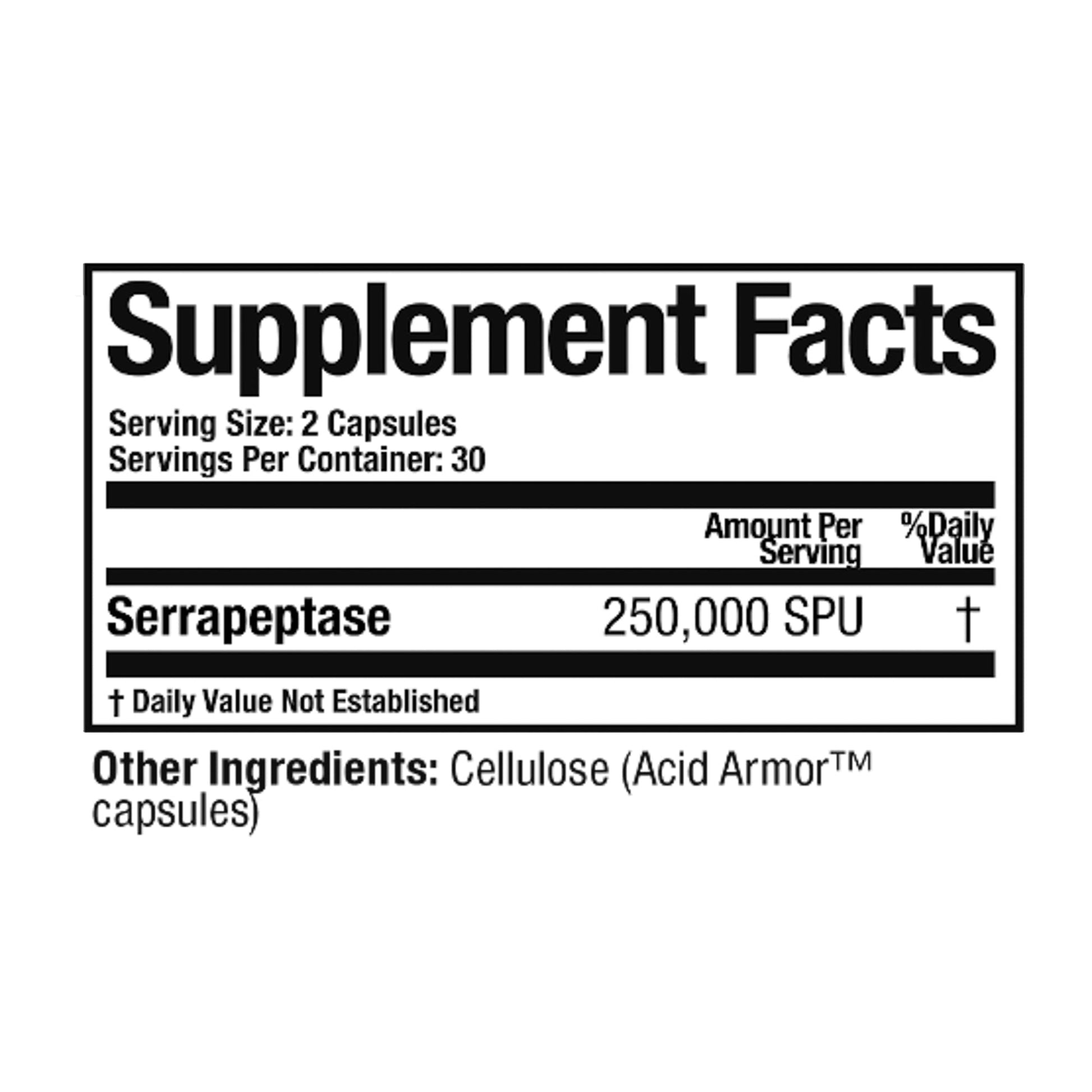 Arthur Andrew Medical, Serretia, Serrapeptase Formula for Muscle and Sinus Support, 90 Capsules Nirvana Guru