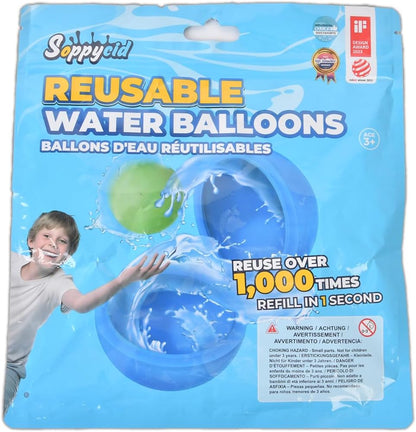 16Pcs Reusable Water Balloons for Kids, Pool Beach Water Toys for Boys and Girls, Summer Toy for Outdoor Games Nirvana Guru