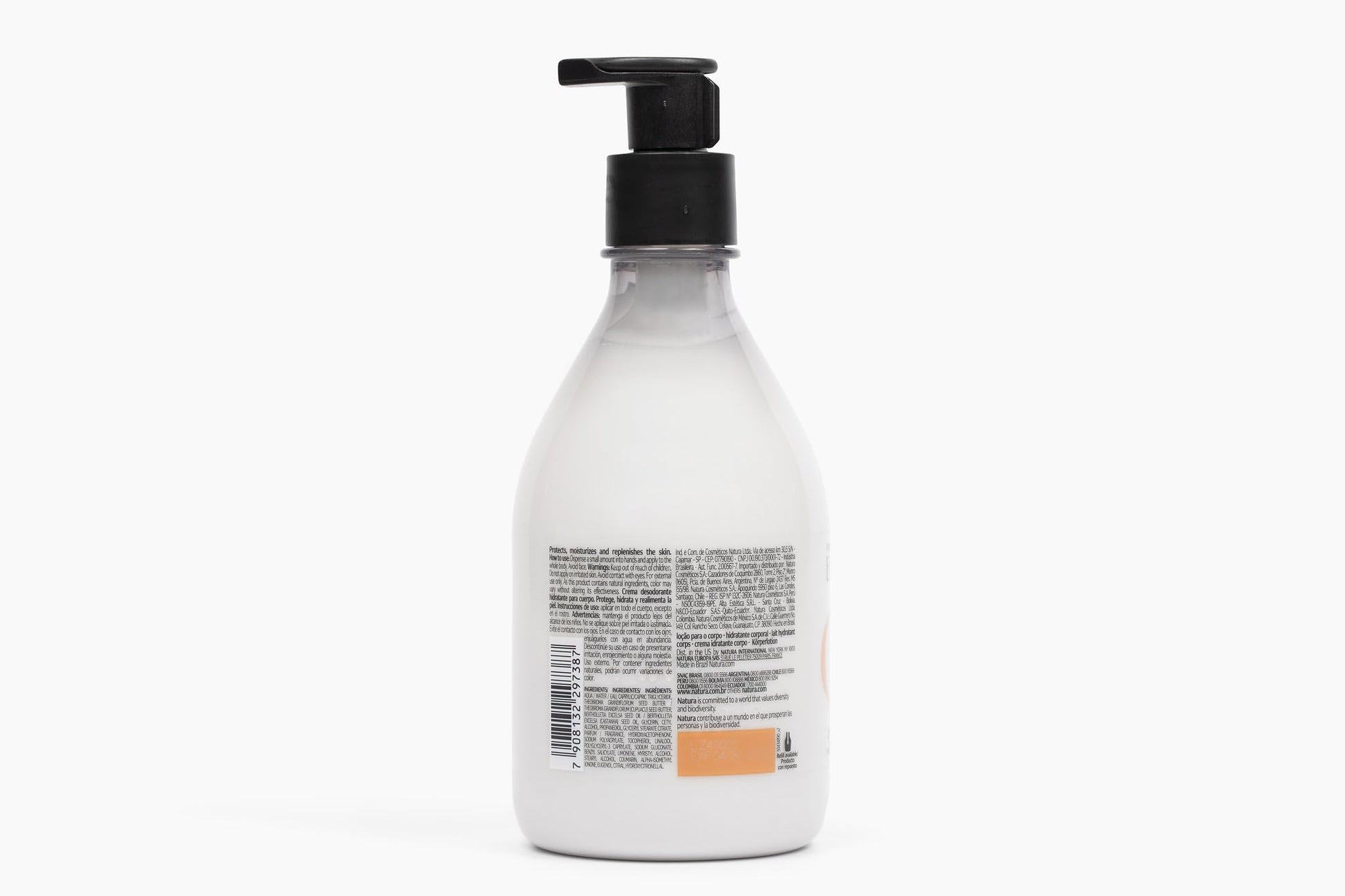 natura - Ekos Tukumã Replenishing Body Lotion - Vegan Skin Care - Moisturize & Improve Skin Texture - Boost Hyaluronic Acid - Brazilian Beauty Secrets - Self Care & Body Care - 13.5 fl oz (400ml) - Nirvana Guru