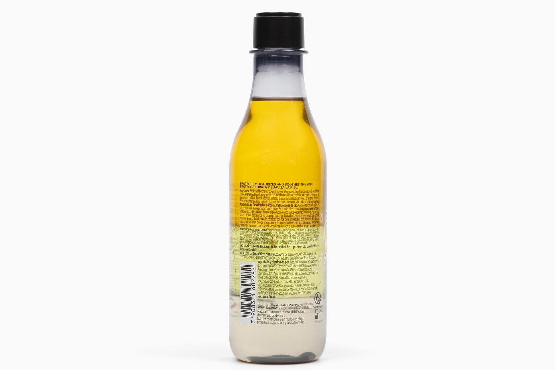 natura - Ekos Maracujá Triple Phase Shower Oil - Calming In-Shower or Bath Oil - Scented - Skin Moisturizer - Vegan Skin Care - Brazilian Beauty Secrets - Self Care - 6.7 fl oz (200ml) - Nirvana Guru