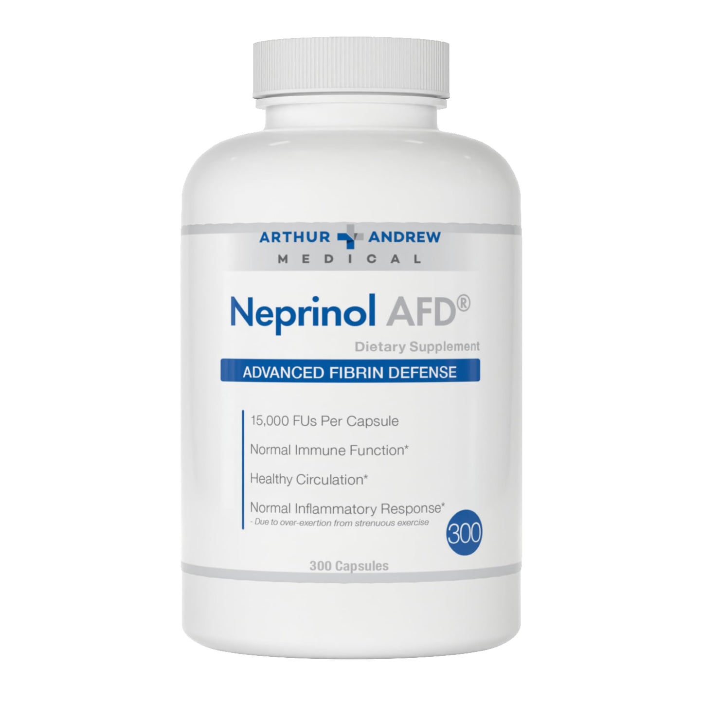 Arthur Andrew Medical, Neprinol AFD, Multi Enzyme Blend with Serrapeptase & Nattokinase, 300 Count (Pack of 1) Nirvana Guru