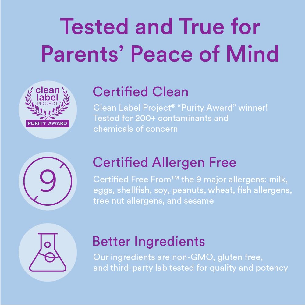 SmartyPants Toddler Multivitamin Gummies - Improved Formula: Omega 3 (DHA/EPA), Vitamins D3, C, Vitamin B12, B6, A, K & Zinc, Biotin, Gluten Free, Three Fruit Flavors, 60 Count (30 Day Supply) Nirvana Guru