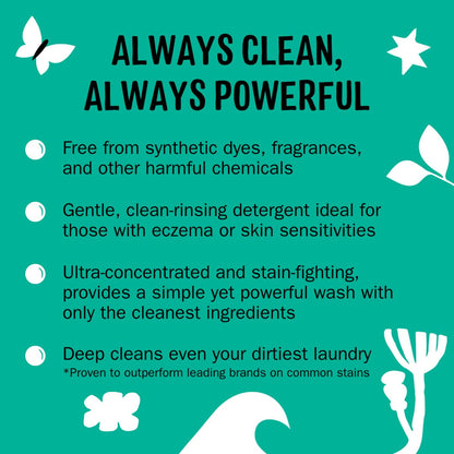 Molly's Suds Super Powder Detergent | Extra Strength Laundry Soap, Stain Fighting | Sensitive Skin | Simple, Effective Ingredients | 60 Loads - Lavender
