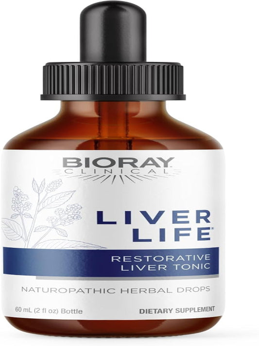 BIORAY Clinical Liver Life - 2 fl oz - Strengthens Liver Structure & Function - Non-GMO, Vegetarian, Gluten Free Nirvana Guru