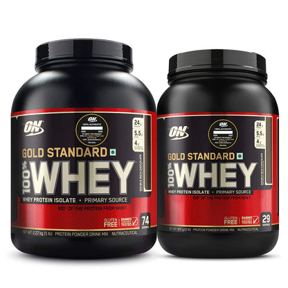 Optimum Nutrition Gold Standard 100% Whey Protein Powder, Double Rich Chocolate, 2 Pound (Packaging May Vary) - Nirvana Guru
