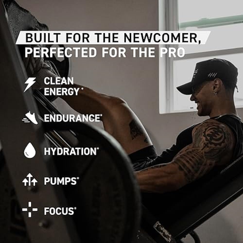 Kaged Sport Pre Workout Powder for Men & Women, Mango Lime, Sport Certified, 188mg Caffeine, Nitric Oxide Supplement, Beta Alanine for Energy, Weightlifting, Cardio Endurance & Strength, 20 Servings Nirvana Guru