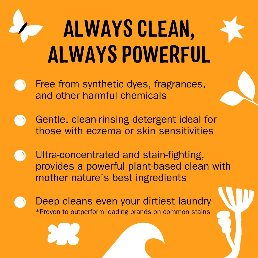 Molly's Suds Super Powder Detergent | Extra Strength Laundry Soap, Stain Fighting | Sensitive Skin | Simple, Effective Ingredients | 60 Loads - Lavender