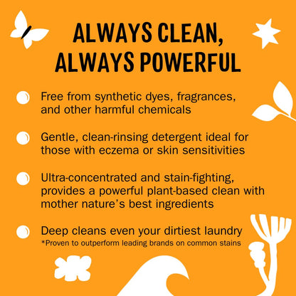 Molly's Suds Super Powder Detergent | Extra Strength Laundry Soap, Stain Fighting | Sensitive Skin | Simple, Effective Ingredients | 60 Loads - Lavender