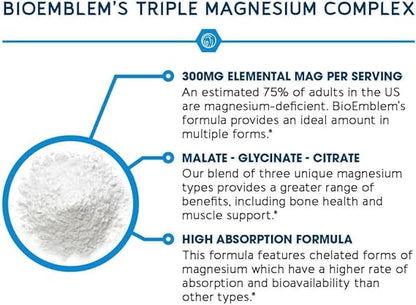 Triple Complex Magnesium, 90 Capsules Nirvana Guru