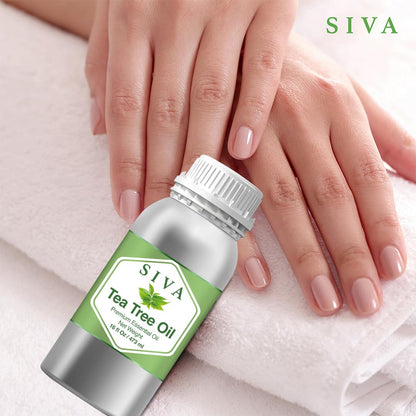 SIVA Lavender Essential Oil - 4 Fl Oz – Natural Lavender Oil - for Diffuser, Face, Skin Care, Aromatherapy, Hair Care, Scalp and Body Massage - with Dropper - Nirvana Guru