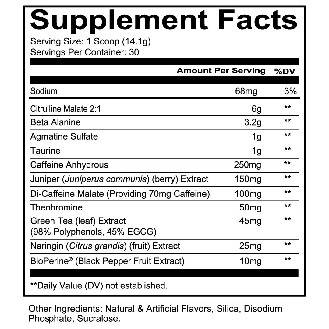 REDCON1 Total War Pre Workout Powder, Blue Lemonade - Beta Alanine + Citrulline Malate Keto Friendly Preworkout for Men & Women with 320mg of Caffeine - Fast Acting (30 Servings) Nirvana Guru