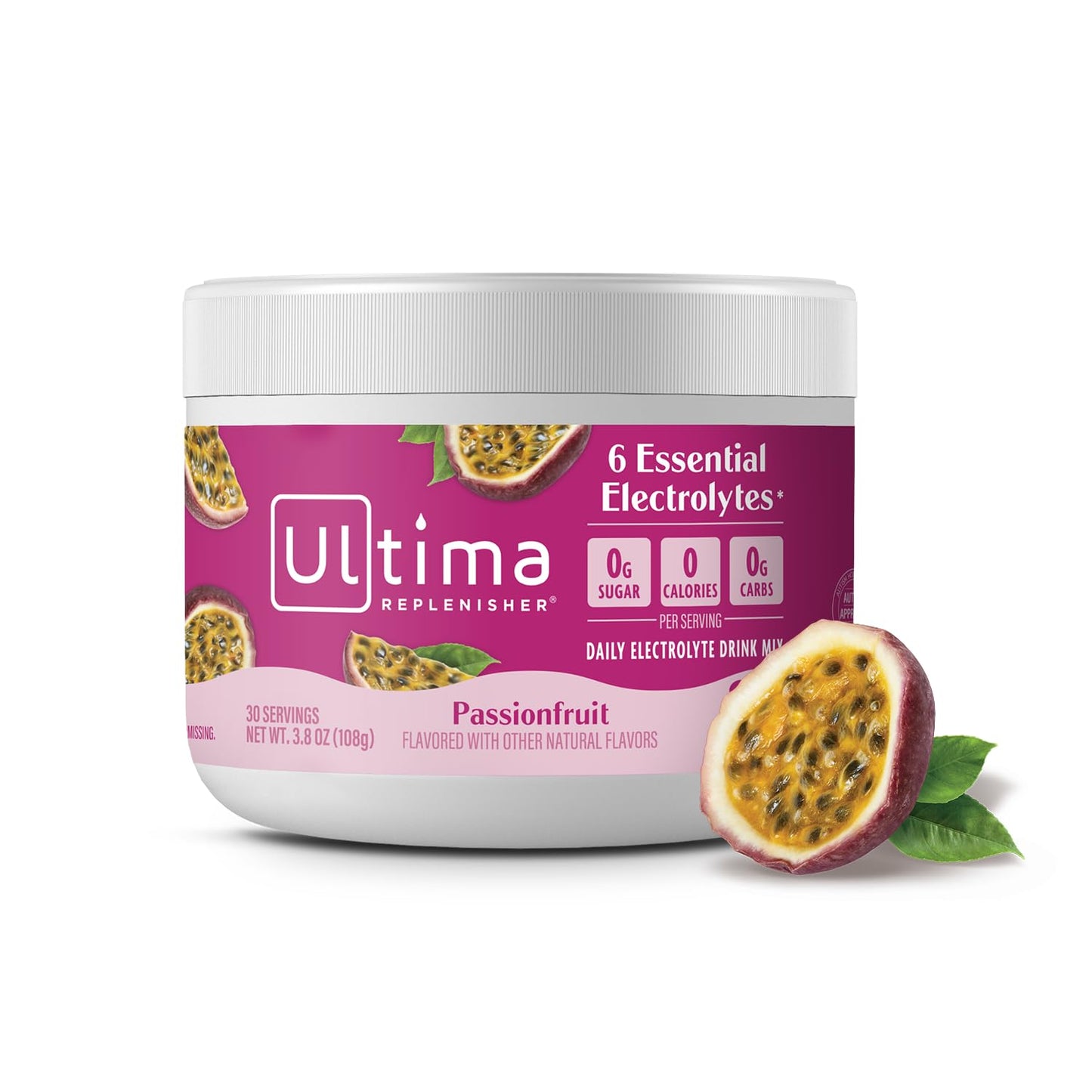 Ultima Replenisher Daily Electrolyte Powder Drink Mix – Sugar Free – Watermelon, 30 Servings – Hydration Powder with 6 Key Electrolytes and Trace Minerals – Keto Friendly, Vegan, Non-GMO - Nirvana Guru