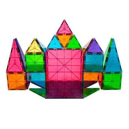 MAGNA-TILES Classic 32-Piece Magnetic Construction Set, The ORIGINAL Magnetic Building Brand Nirvana Guru