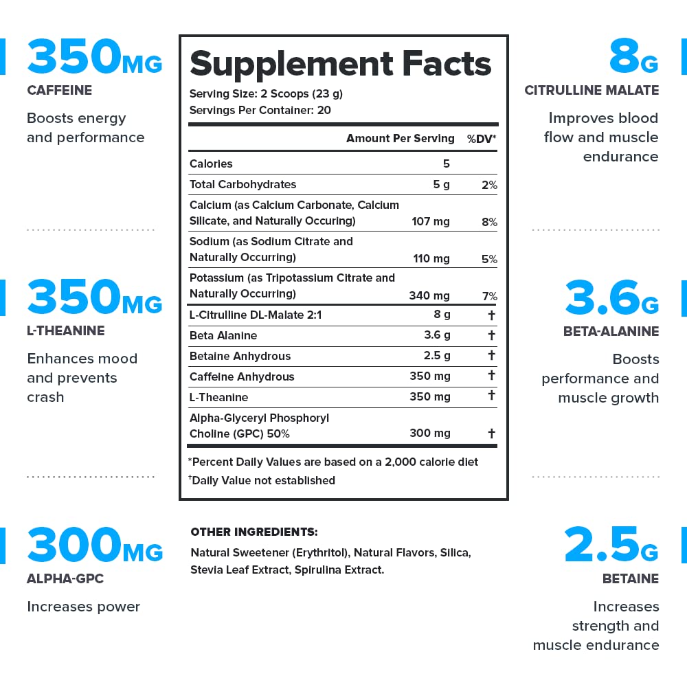 LEGION Pulse Pre Workout Supplement - All Natural Nitric Oxide Preworkout Drink to Boost Energy, Creatine Free, Naturally Sweetened, Beta Alanine, Citrulline, Alpha GPC (Fruit Punch) Nirvana Guru