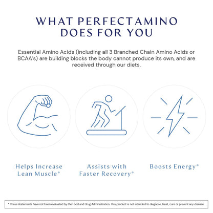 BodyHealth PerfectAmino Tablets (150 ct), Essential Amino Acid with BCAAs + Lysine, Phenylalanine, Threonine, Methionine, Tryptophan, Supplement for Muscle Mass Production, Recovery & Strength - Nirvana Guru