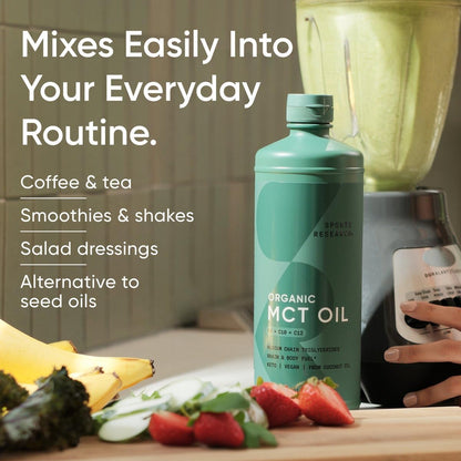 Sports Research Organic MCT Oil - Nirvana Guru