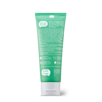 hello Super Fresh Fluoride Free Toothpaste, Toothpaste for Bad Breath, Helps Remove Surface Stains, Natural Spearmint, 3 Pack, 4.7 Oz Tubes Nirvana Guru