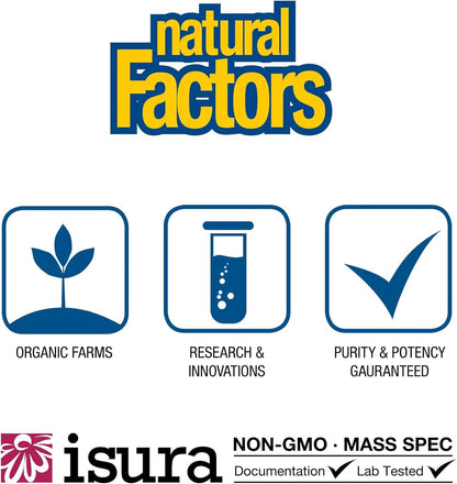 Natural Factors Lung, Bronchial & Sinus Health, Natural Supplement for Respiratory Health and Easy Breathing, 90 Tablets - Nirvana Guru