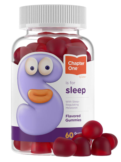 Zahler - Chapter One Sleep Melatonin Gummies for Kids & Adults (60 Flavored Gummies) - 2.5 mg Melatonin Gummy - Kids Melatonin Kosher Sleep Gummies - Natural Kids Melatonin Gummy for Sleeping - Nirvana Guru