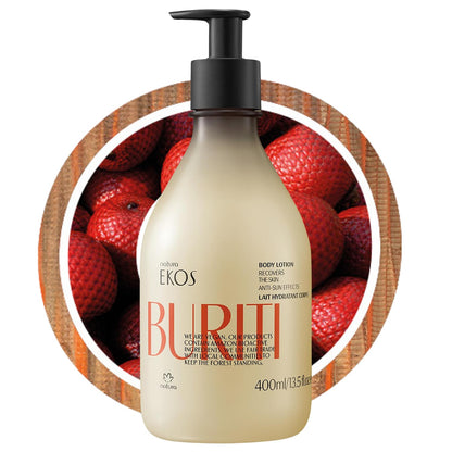 natura - Ekos Tukumã Replenishing Body Lotion - Vegan Skin Care - Moisturize & Improve Skin Texture - Boost Hyaluronic Acid - Brazilian Beauty Secrets - Self Care & Body Care - 13.5 fl oz (400ml) - Nirvana Guru