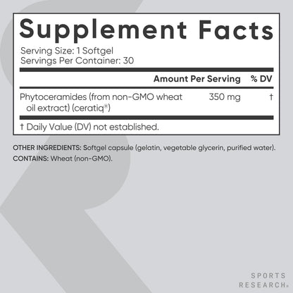 Sports Research Phytoceramides - Nirvana Guru