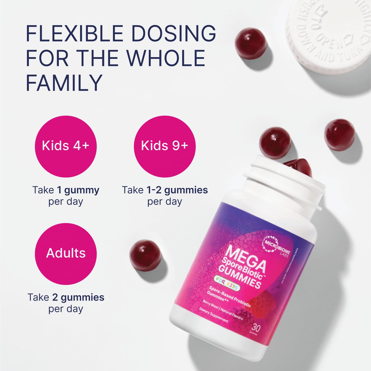 Microbiome Labs MegaSporeBiotic Probiotics for Women & Men - Spore Based Probiotics for Digestive Health - Shelf Stable & Travel-Friendly (60 Capsules) - Nirvana Guru
