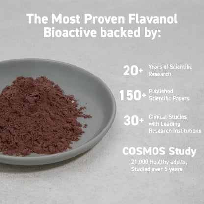 CocoaVia Cardio Health Cocoa Powder, 30 Servings, 500mg Cocoa Flavanols, Support Heart Health, Boost Nitric Oxide, Improve Circulation, Energy, Preworkout, Vegan, Dark Chocolate Cacao Nirvana Guru