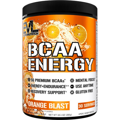 EVL BCAAs Amino Acids Powder - BCAA Energy Pre Workout Powder for Muscle Recovery Lean Growth and Endurance - Rehydrating Post Workout Recovery Drink with Natural Caffeine - Pink Lemonade Nirvana Guru