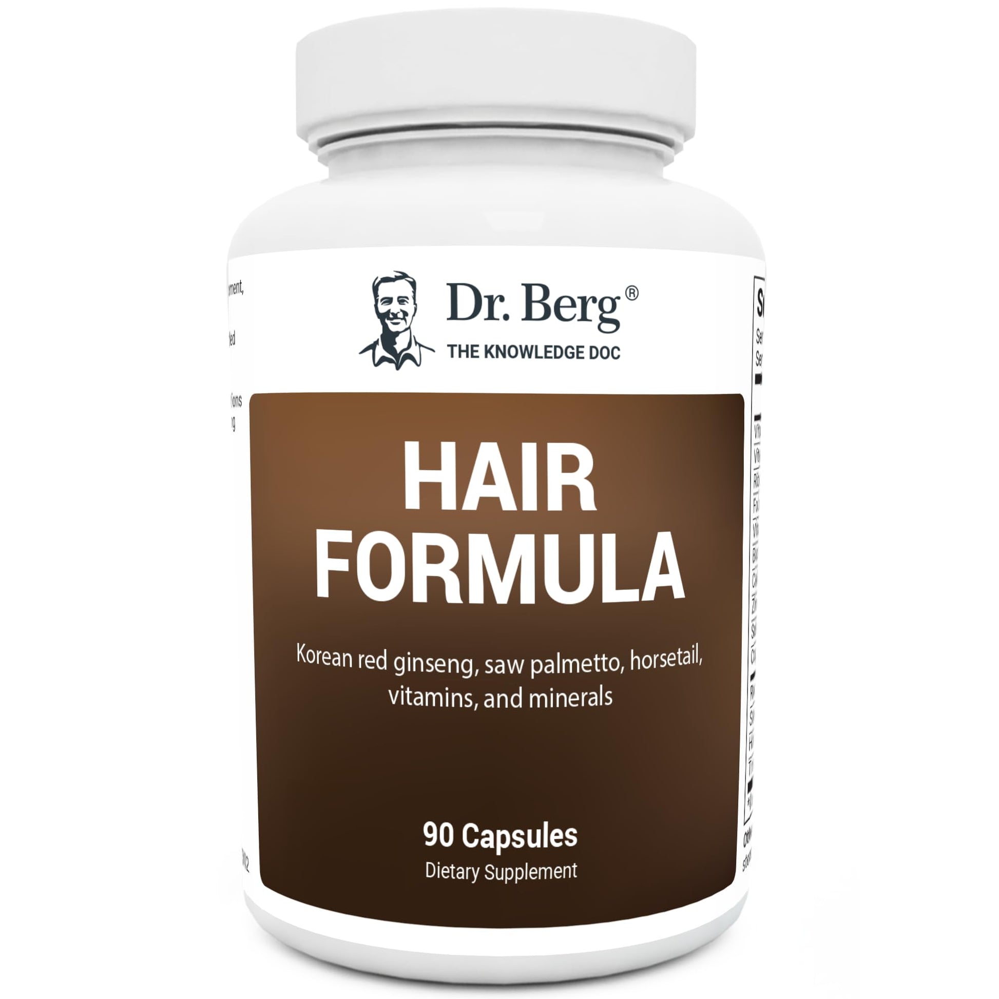Dr. Berg All-in-One Vitamins for Hair, Skin, & Nails - Advanced Formula with Biotin, Saw Palmetto, DHT Blocker, & Trace Minerals - 90 Veg Capsules - Nirvana Guru