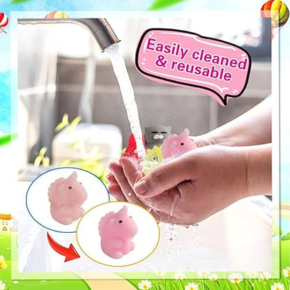 80Pcs Party Favors for Kids 4-8, Kawaii Squishies Mochi Squishy Toy Bulk Fidget Sensory Toys Birthday Gifts for Boys Girls Goodie Bag Christmas Stocking Stuffers Treasure Box Classroom Prizes nirvanaguru