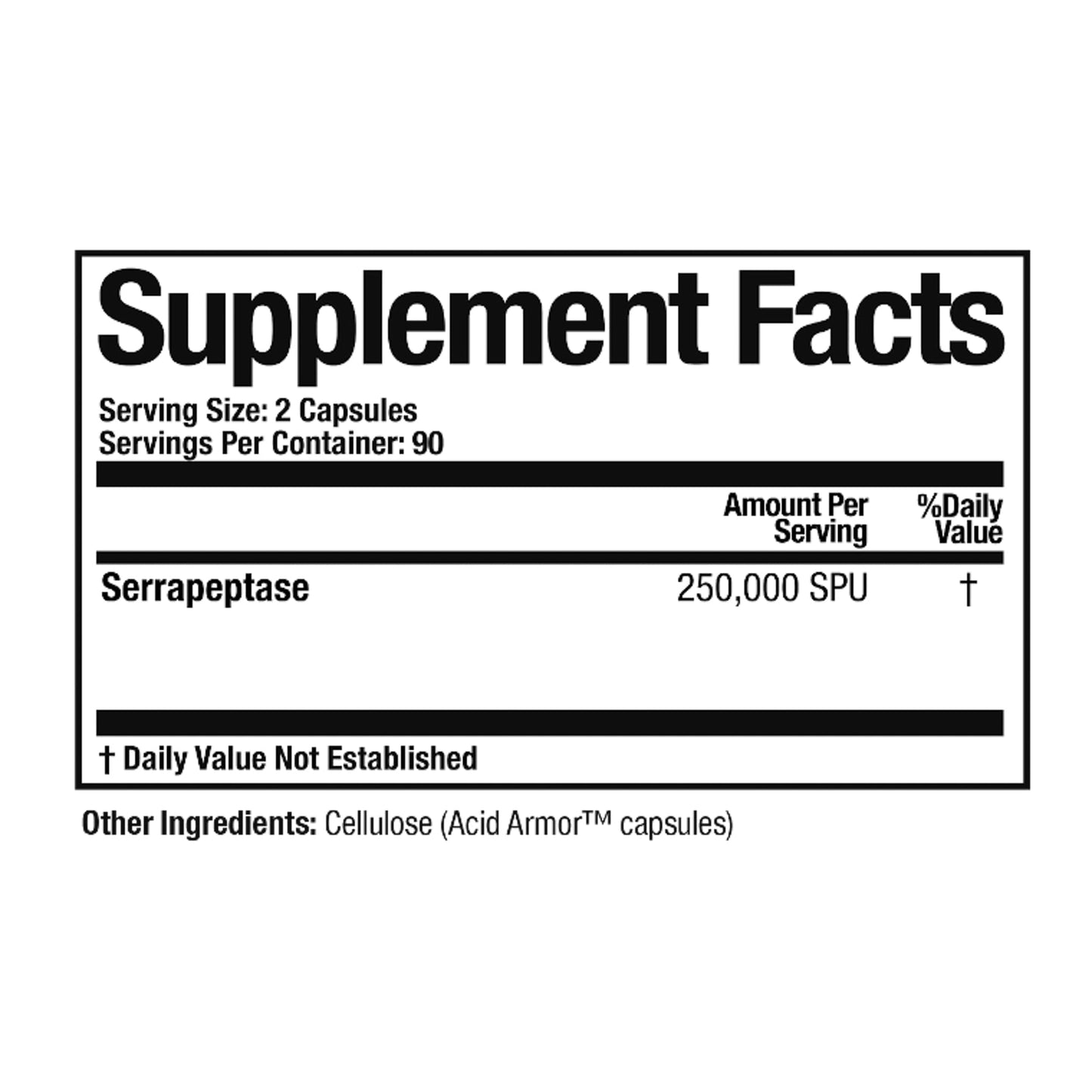 Arthur Andrew Medical, Serretia, Serrapeptase Formula for Muscle and Sinus Support, 90 Capsules Nirvana Guru