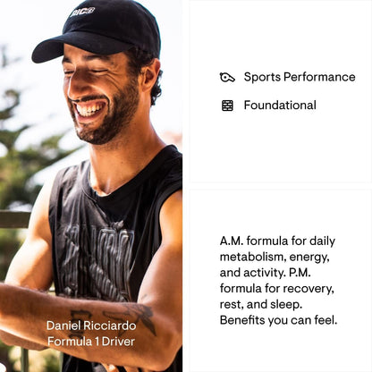 THORNE Multi-Vitamin Elite - Daily Nutritional Supplement - AM Formula Supports Cellular Energy Production and PM Formula Supports Restful Sleep* - Gluten-Free, Dairy-Free - 180 Capsules - 30 Servings - Nirvana Guru
