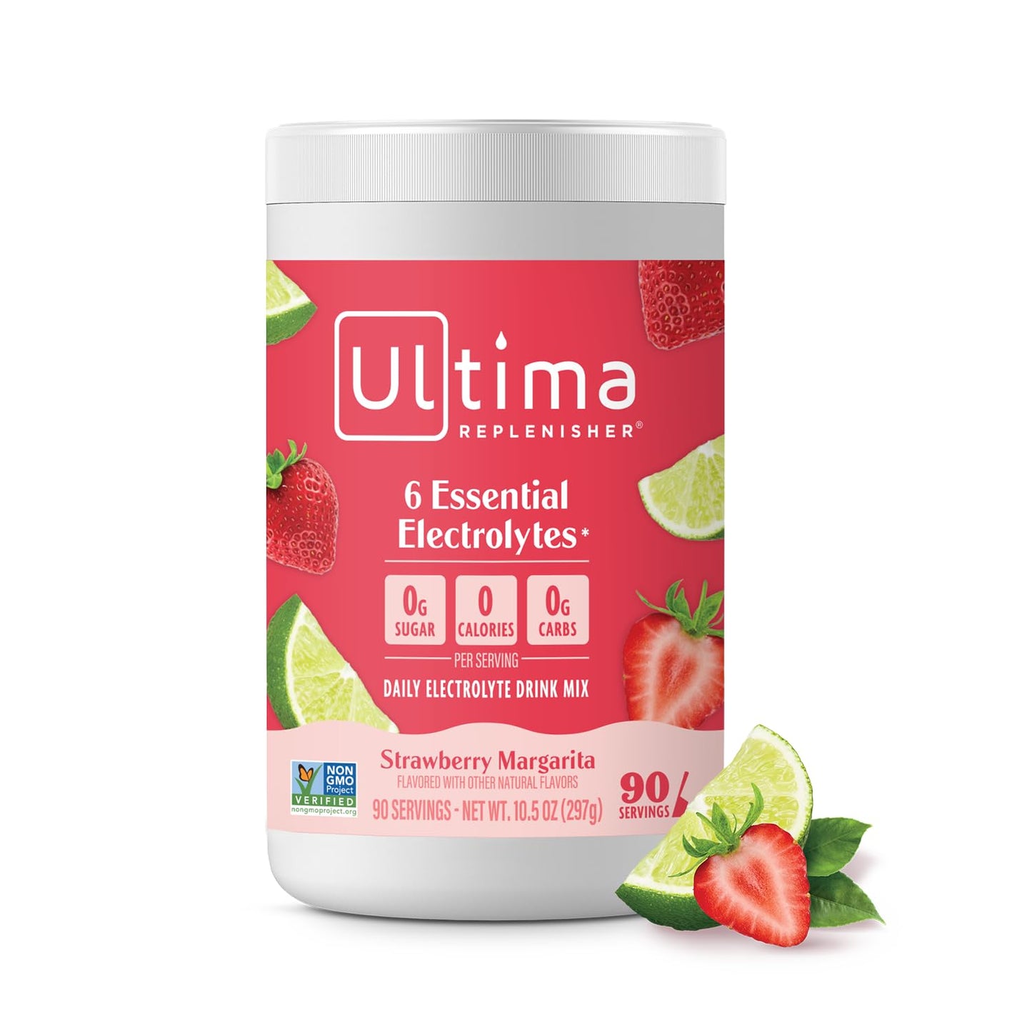 Ultima Replenisher Daily Electrolyte Powder Drink Mix – Sugar Free – Lemonade, 90 Servings – Hydration Powder with 6 Key Electrolytes and Trace Minerals – Keto Friendly, Vegan, Non-GMO - Nirvana Guru