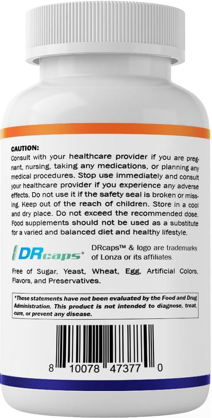 Vitamatic Lactobacillus Reuteri Complex – 22 Billion CFU per Delayed Release Capsule – 60 Capsules – Digestive & Gut Health Support – with Prebiotic Inulin Fiber - Nirvana Guru