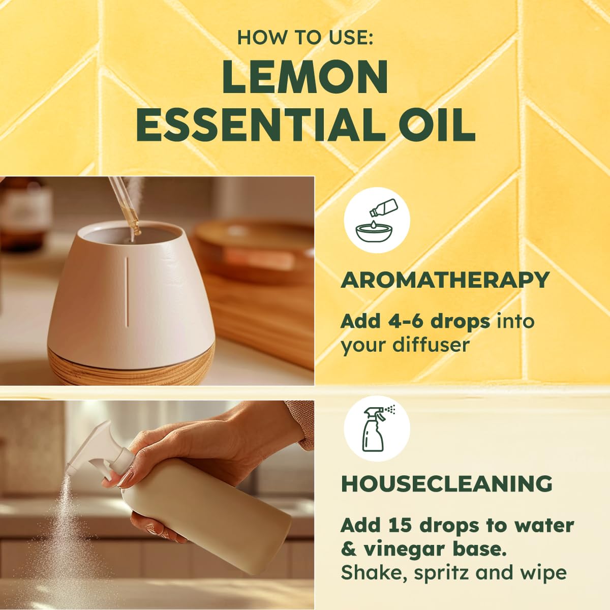 KUKKA essential oils 100% Pure & Natural Lavender Essential Oil for Diffuser, Body, Aromatherapy & Soap Making Scent (4 Fl Oz/118 ml)