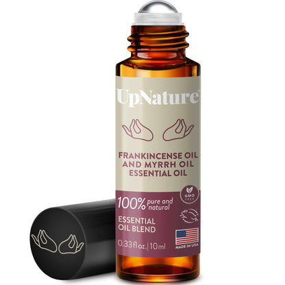 UpNature Lavender Essential Oil Pure Roll On - 100% Natural Lavender Oil for Skin
