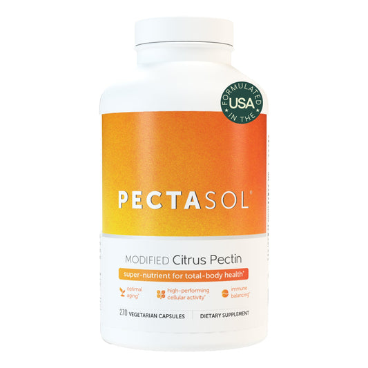 PectaSol Modified Citrus Pectin – 270 Capsules – Total-Body Health Supplement to Support the Heart, Immune System, Inflammation Response & Healthy Aging + Maintain Healthy Galectin-3 Levels - Nirvana Guru