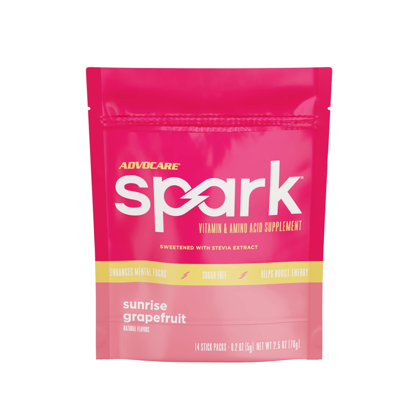 AdvoCare Spark Vitamin & Amino Acid Supplement - Focus & Energy Drink Powder Mix with Vitamin A, B-6, C & E - Also Includes L-Carnitine & L-Tyrosine - Fruit Punch - 10.5 oz Nirvana Guru