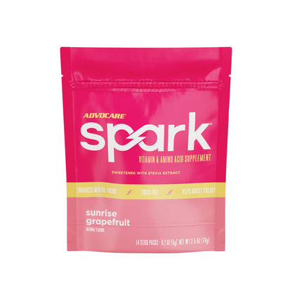 AdvoCare Spark Vitamin & Amino Acid Supplement - Focus & Energy Drink Powder Mix with Vitamin A, B-6, C & E - Also Includes L-Carnitine & L-Tyrosine - Fruit Punch - 10.5 oz Nirvana Guru